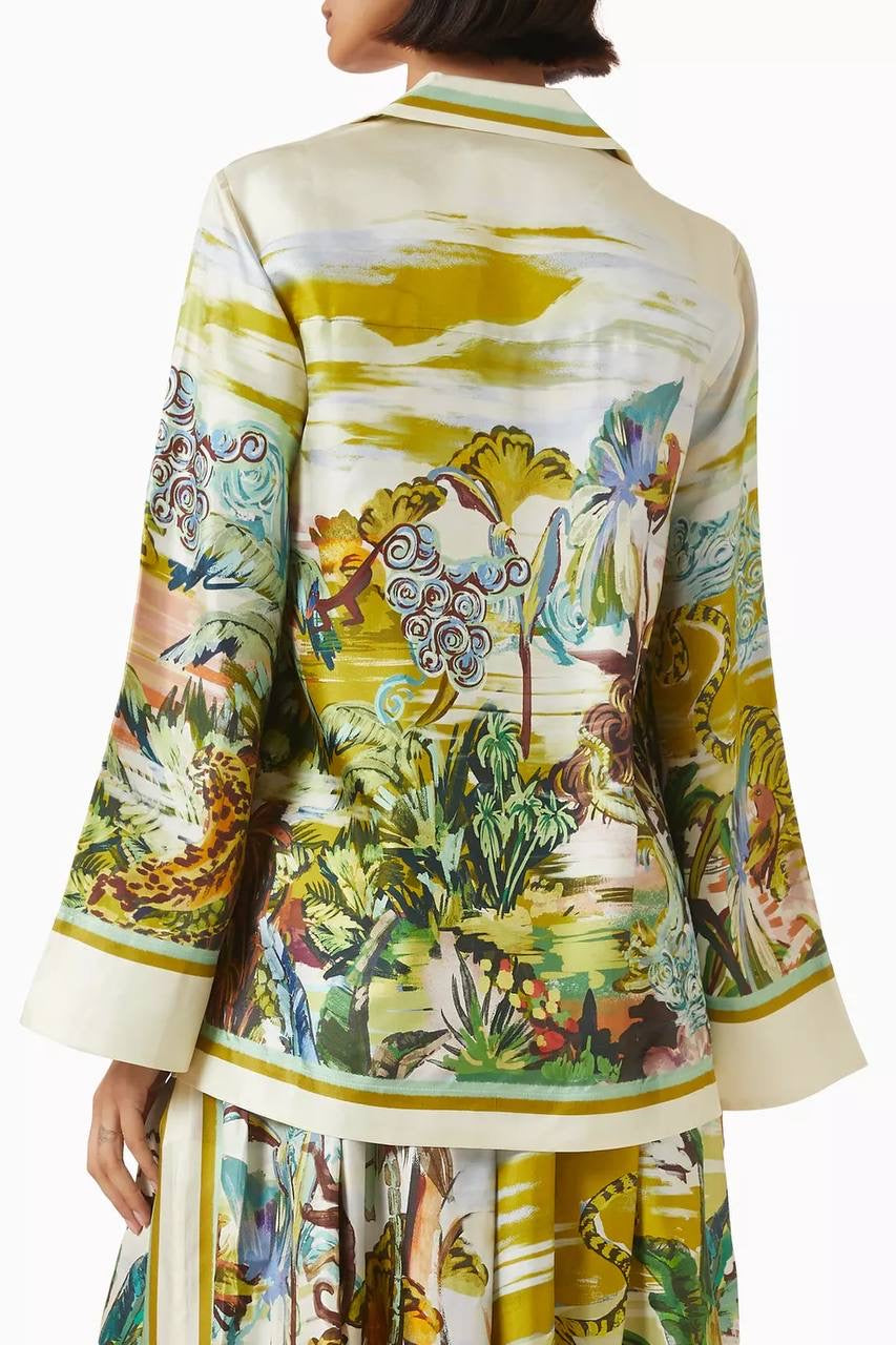 ALM Jungle Boogie Shirt | Pants | Silk Set
