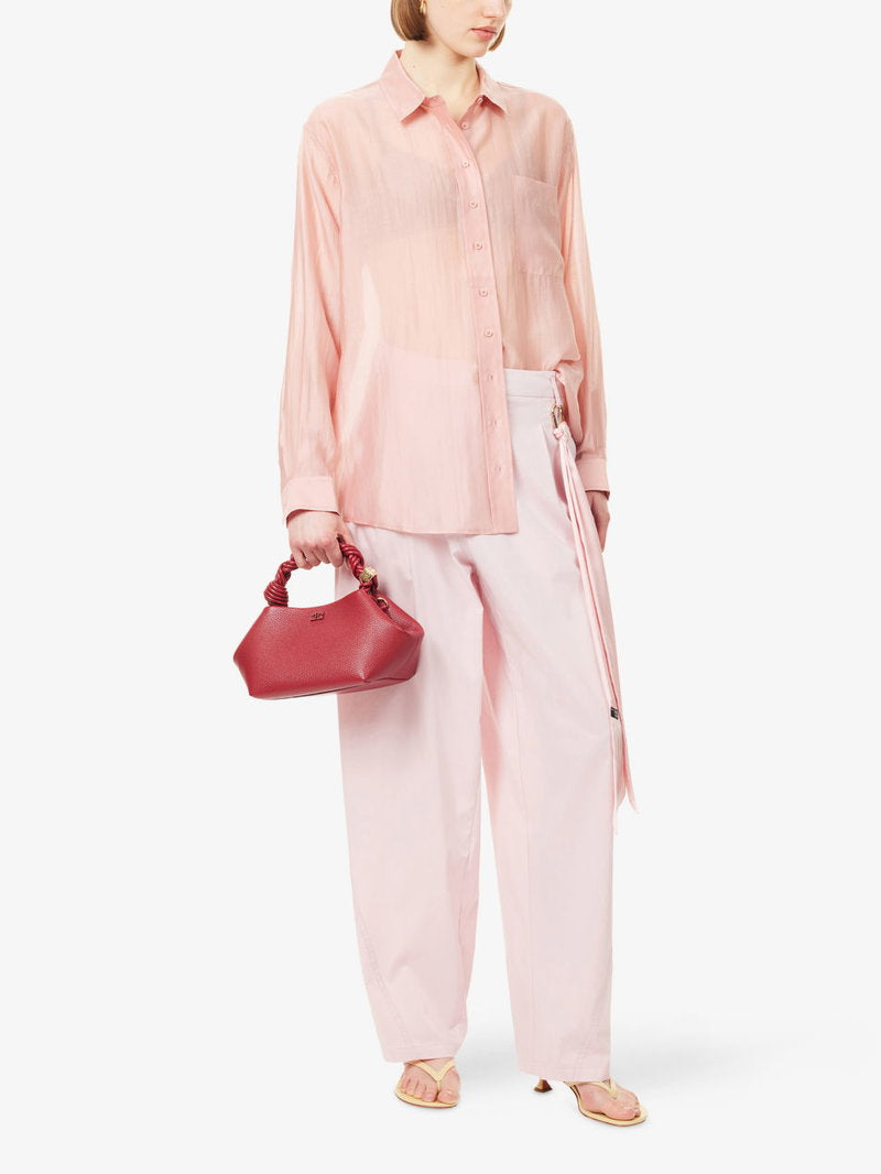 4 Colors! Ref Eli Sheer Oversized Shirt