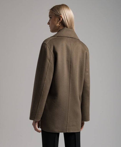 TOT Double-Breasted Wool Coat