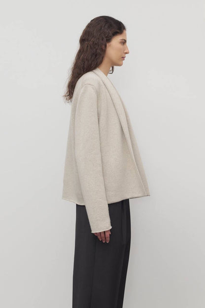 2 Colors! TR Leriko Cashmere Open Cardigan