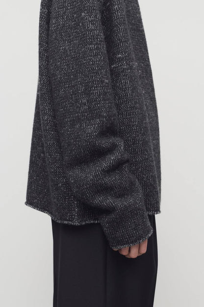 2 Colors! TR Leriko Cashmere Open Cardigan
