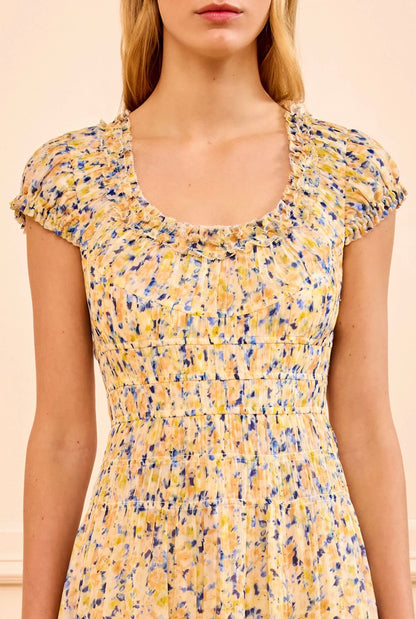 UJ Calliope Silk Midi Dress
