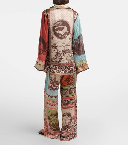 ALM Alberta Shirt | Pants | Silk Set