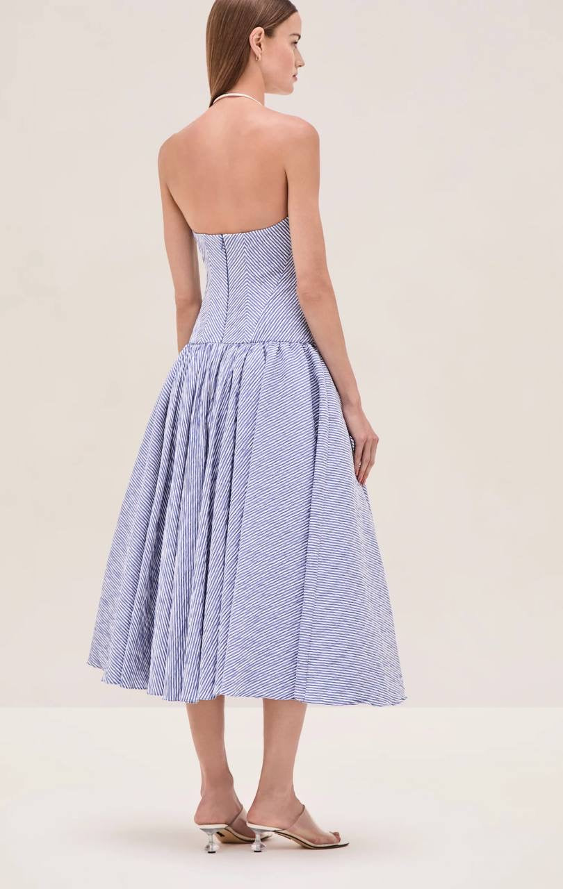 ALX Summers Ramie Midi Dress