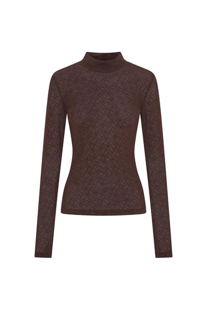 CM Antonia Cotton-blend Long Sleeve Top