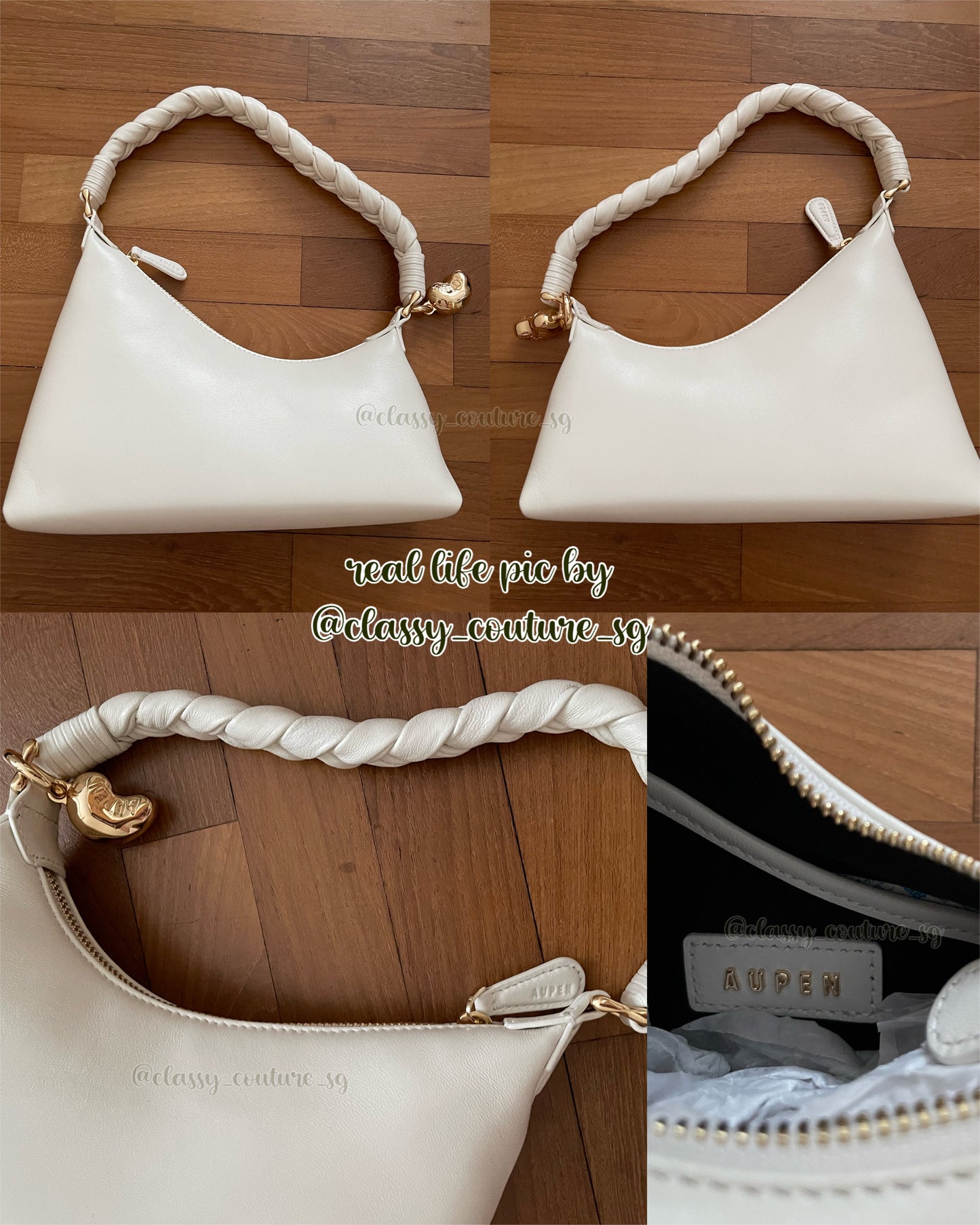 APN Nirvana Asymmetric Leather Handbag