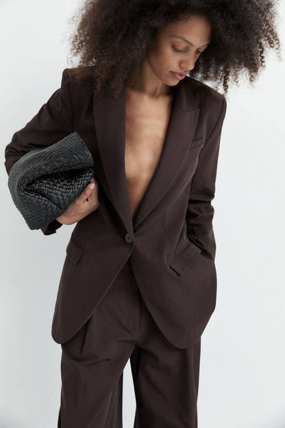 SA Classic Cotton-blend Blazer