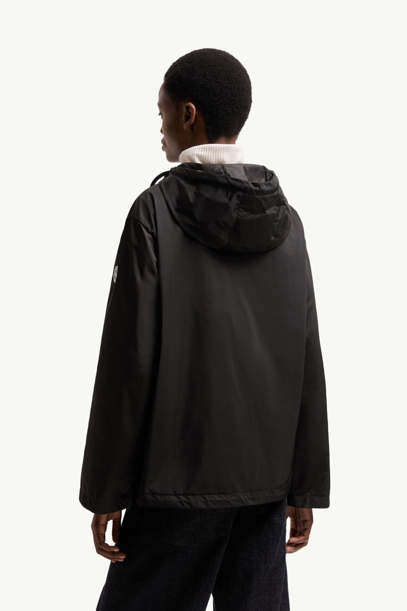 3 Colors! MC Cassiopea Hooded Micro Gabardine Jacket