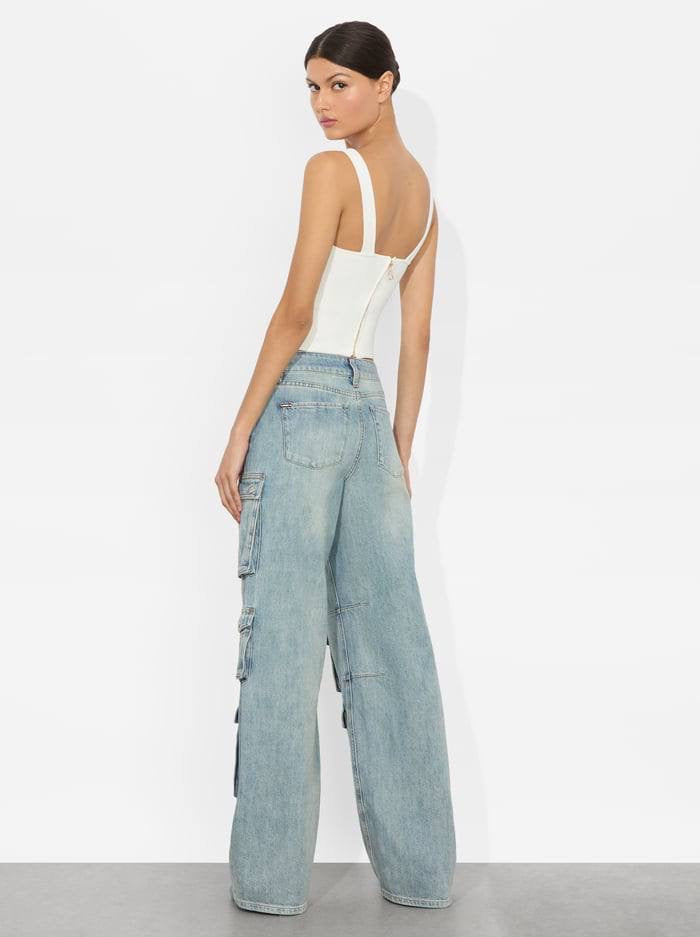 AO Olympia Cargo Cotton Denim Jeans