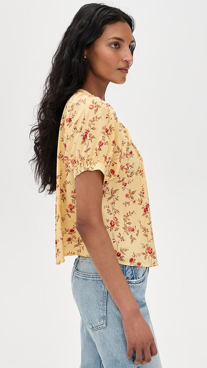5 Colors! Ref Calia Cotton-Viscose Top