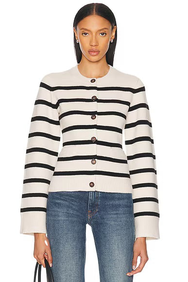Few! JK Cooper Wool-Cashmere Slim Fit Cardigan