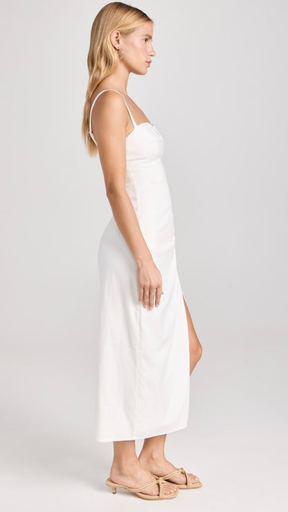 Alfred Stretch-Cotton Midi Dress