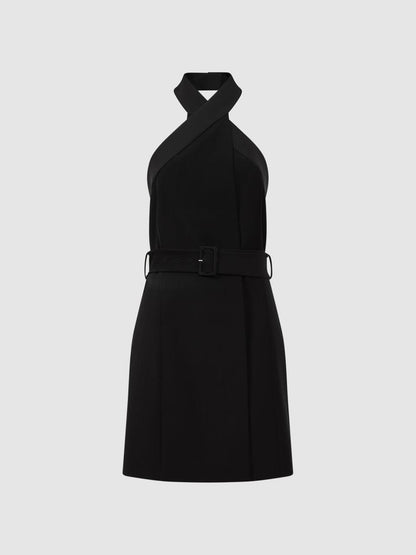 RS Alexis Fitted Halter Neck Mini Dress