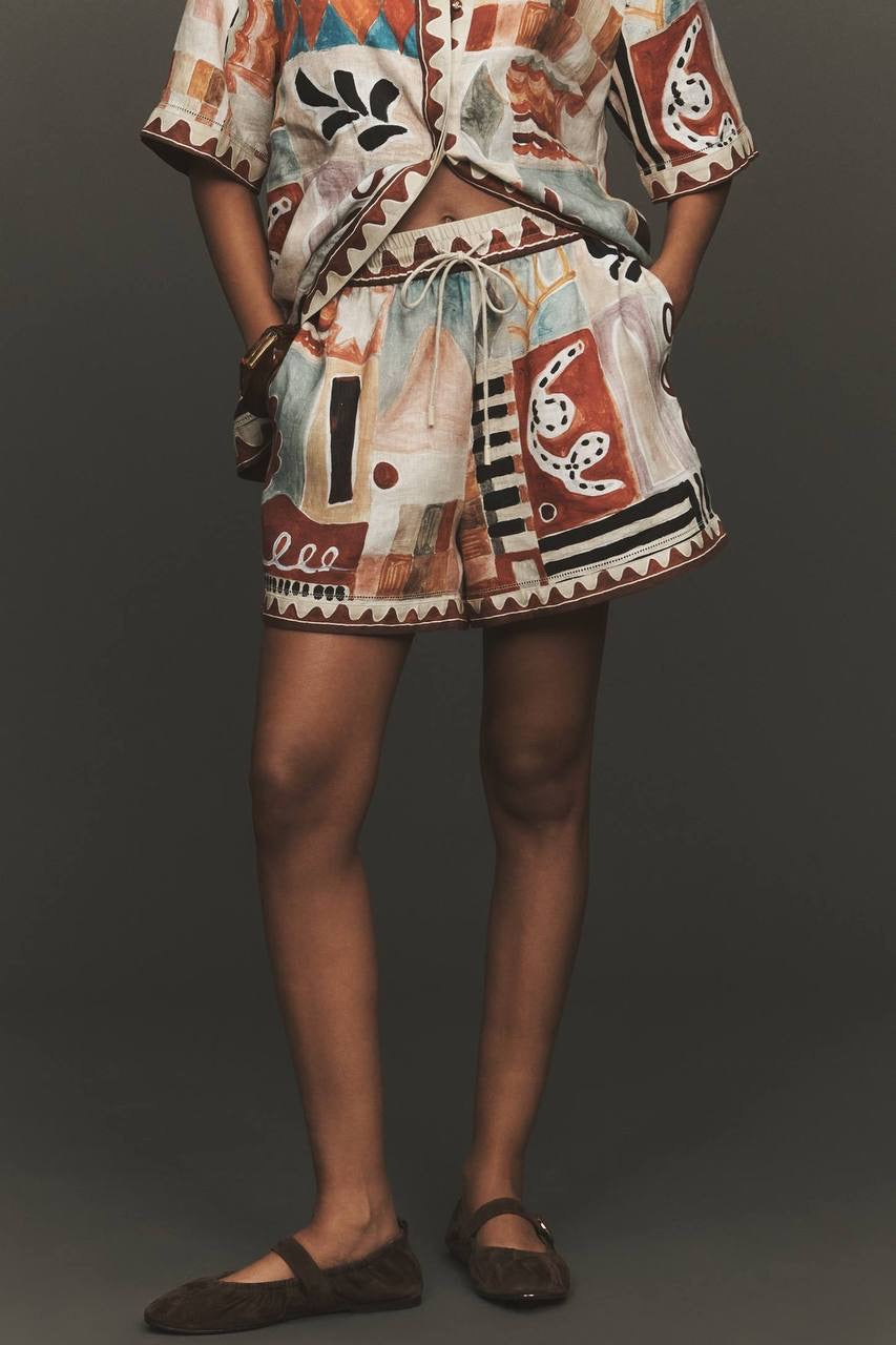 ALM Michelle Shirt | Shorts | Linen Set