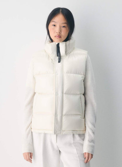 8 Colors! ARZ The Super Puff Down-filled Sleeveless Vest (removable hood)