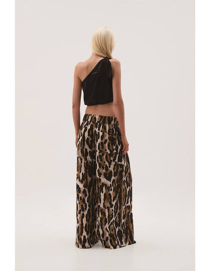 AJ Airlie Linen-Cotton Relaxed Pants