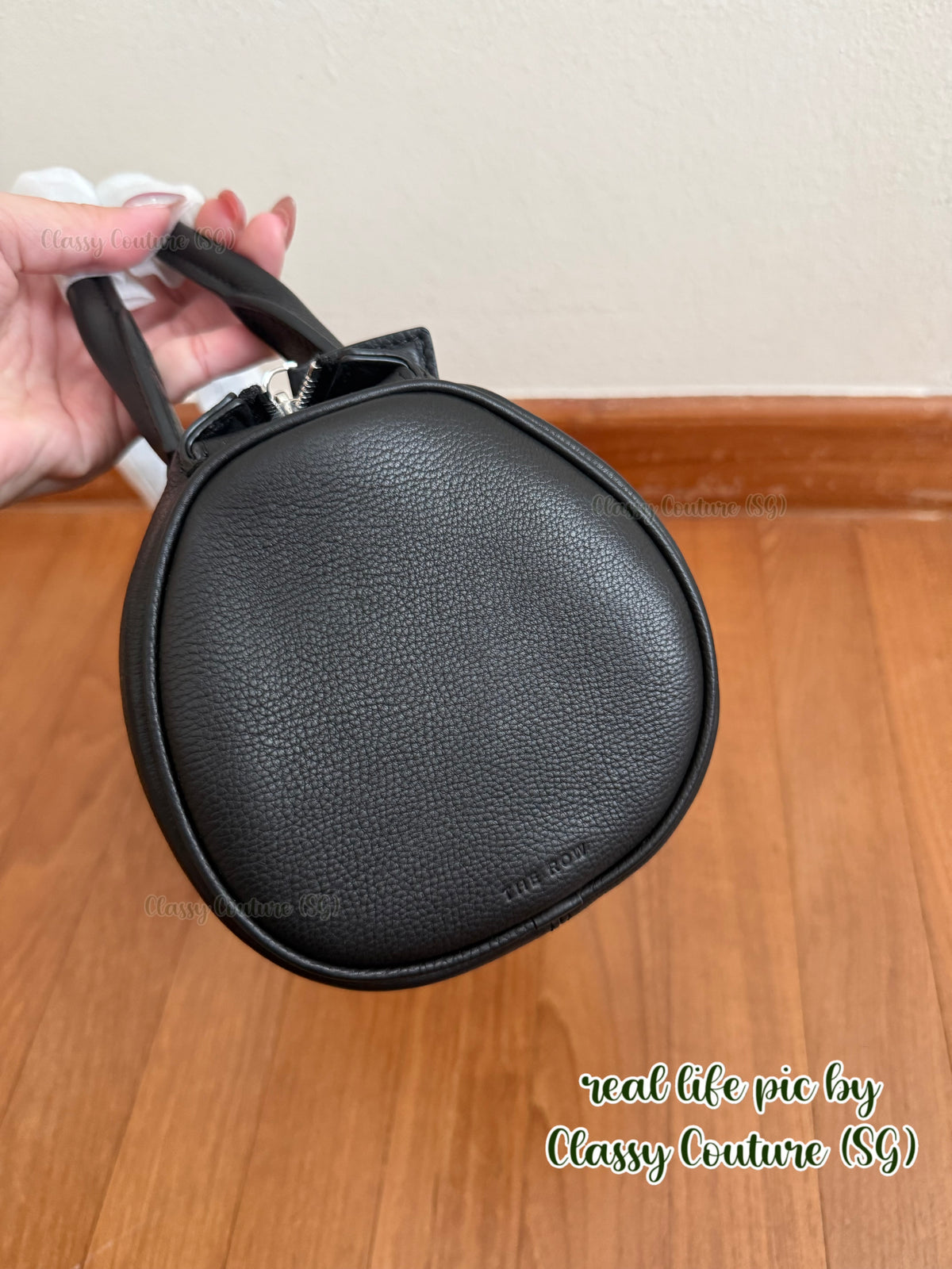 Edith Small Cylindrical Calfskin Leather Bag