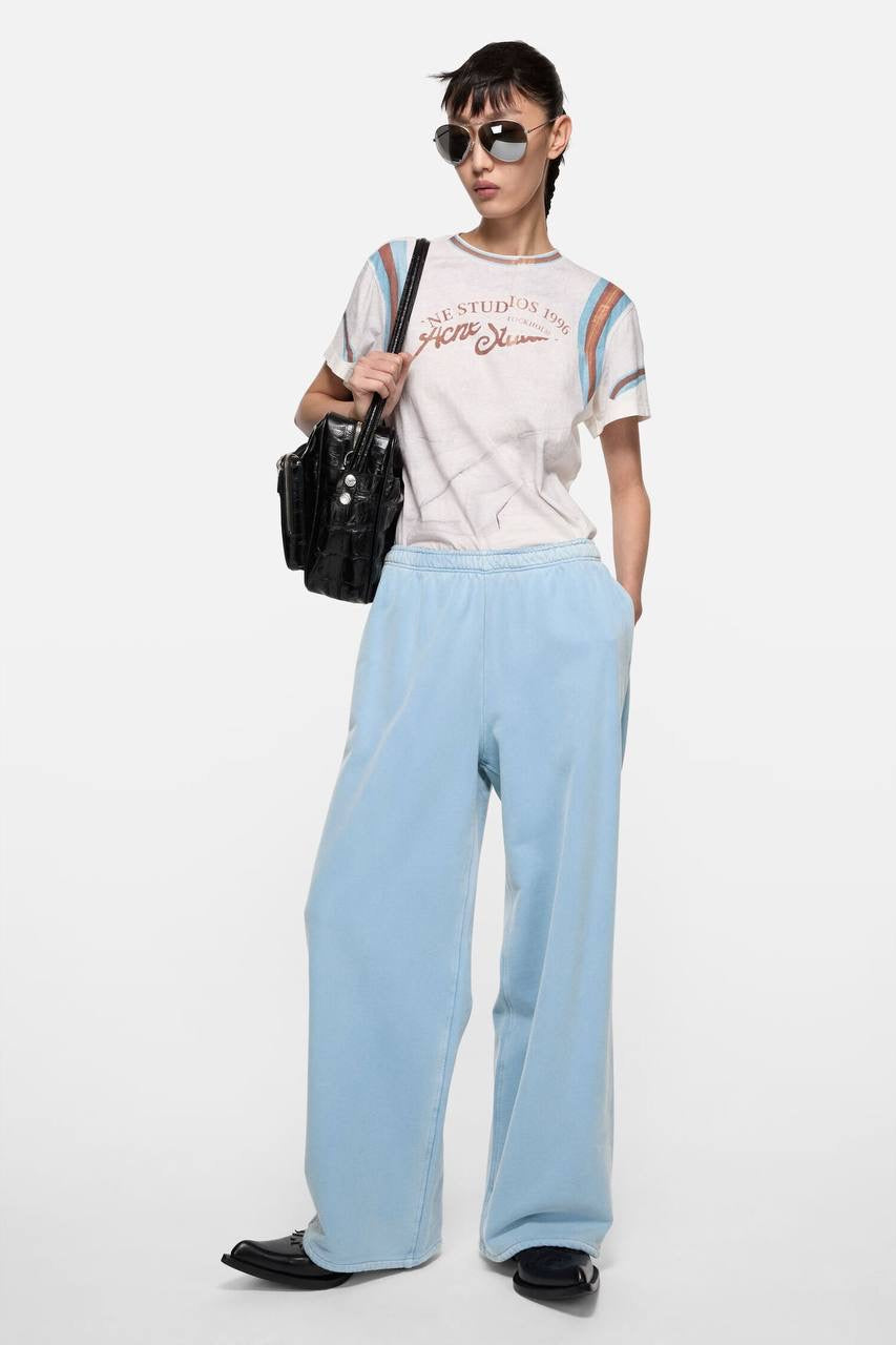 AC Cotton Logo Printed Sweatpants