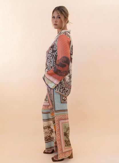 ALM Alberta Shirt | Pants | Silk Set