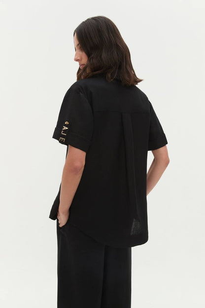 AJ Celie Linen-viscose Shirt