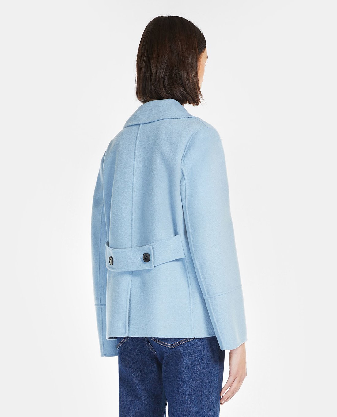 MM Teismo Wool Blend Short Coat Jacket