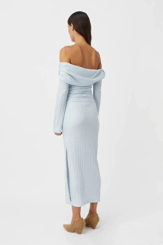 CM Shaw Off The Shoulder Midi Dress