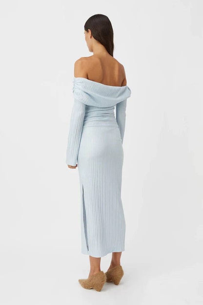 CM Shaw Off The Shoulder Midi Dress