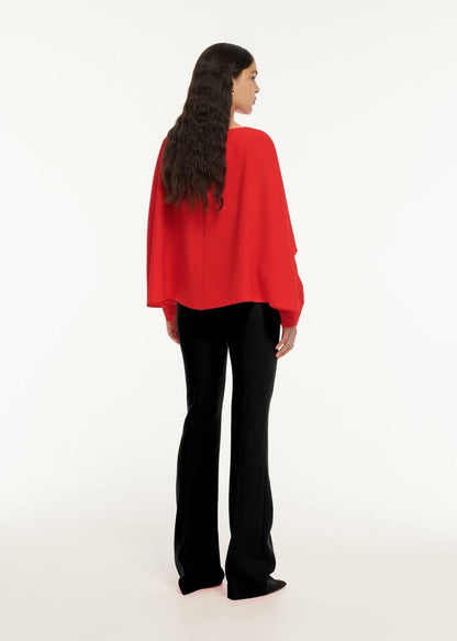 RM Long Sleeve Satin Top