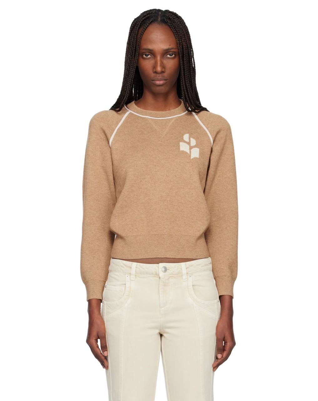 IM Loriby Logo Sporty Cotton-wool blend Sweater