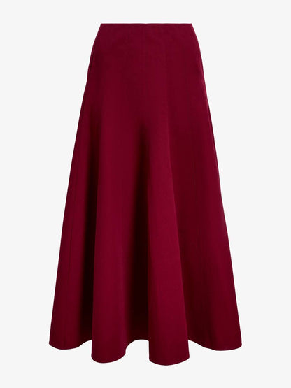 PS Heidi Tech-Cotton A-line Midi Skirt