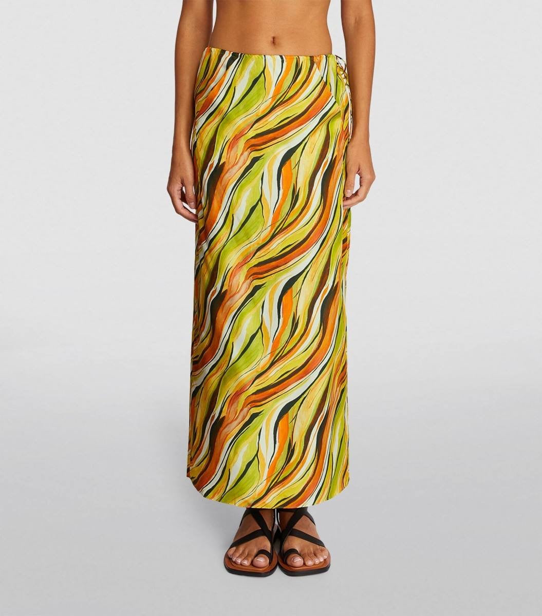 CE Folia Silk Bodysuit | Folio Maxi Skirt | Set