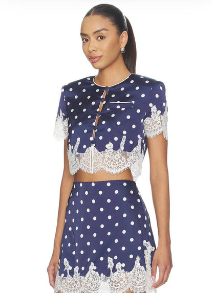 SP Polka Dot Cropped Top | Midi Skirt | Mini Skirt