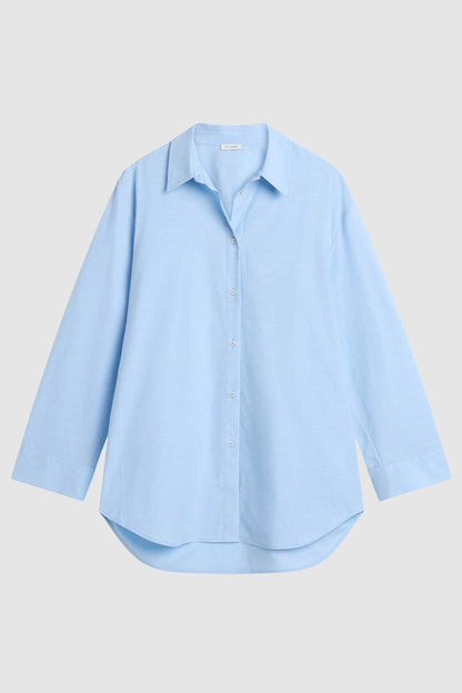 SA Oxford Organic Cotton Long Sleeve Button Down Shirt