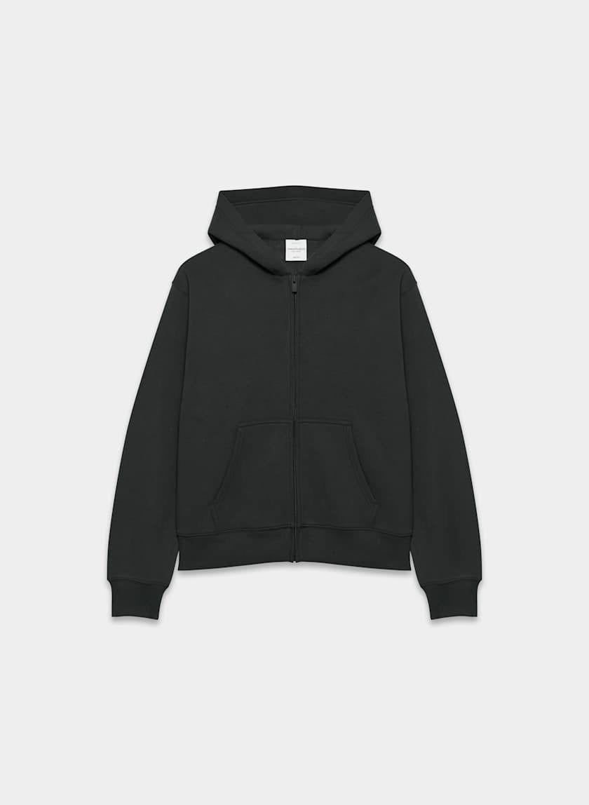 8 Colors! ARZ Cozy Sweatfleece Perfect Zip Cotton-blend Hoodie Jacket