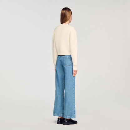 SD Ines Knit Wool-viscose blend Cardigan