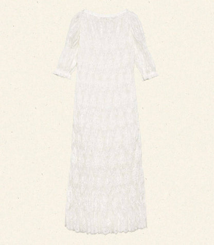 DN Raquella Cotton-Blend Lace Midi Dress