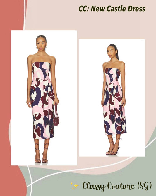 CC New Castle Viscose Midi Dress