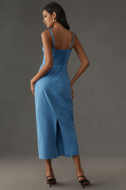 Ref Stormi Midi Maxi Dress Organic Stretch Cotton