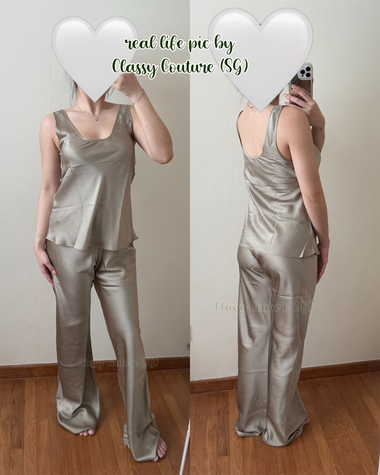 SALE! SL Silk Scoop Neck Tank Top