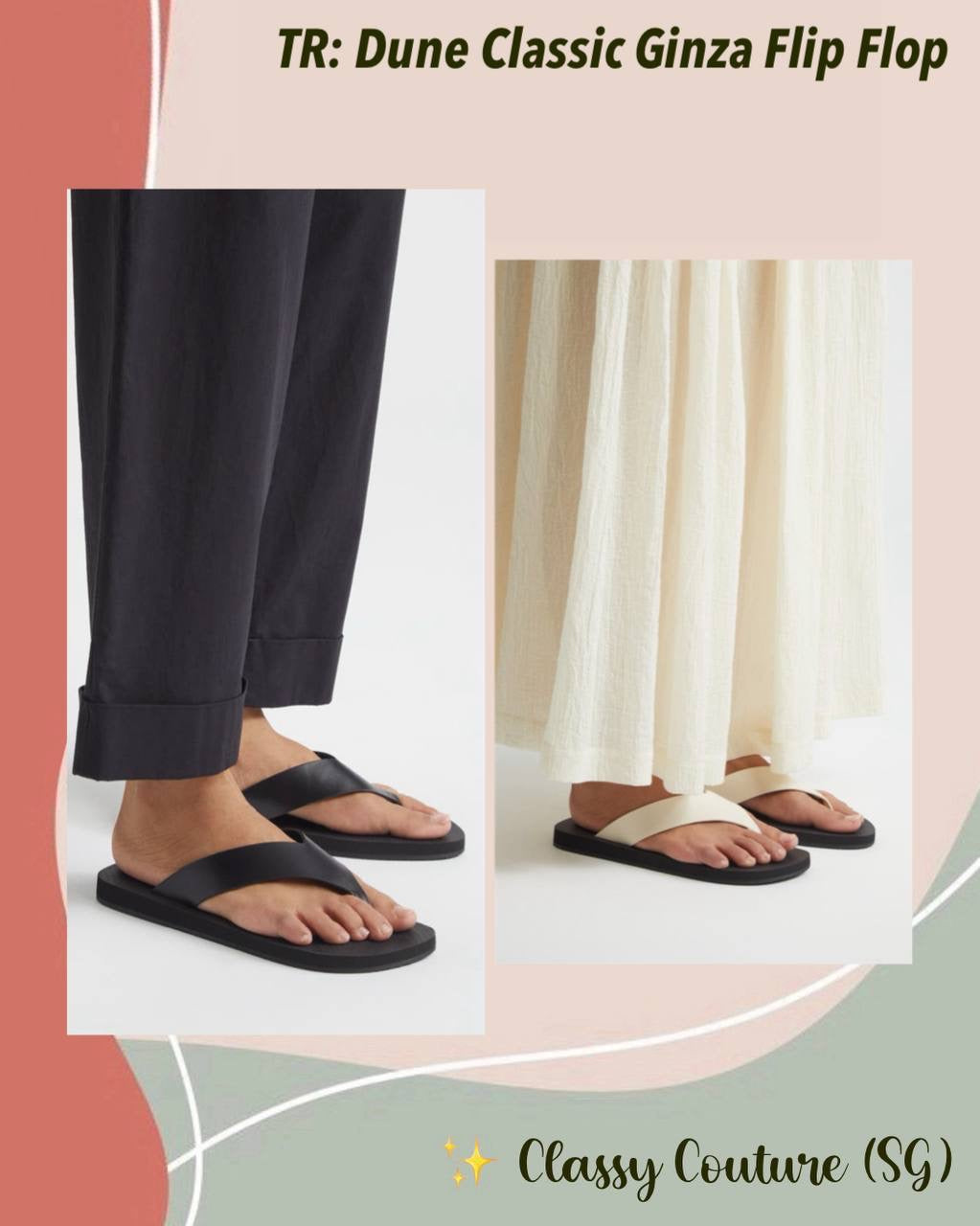 TR Dune Classic Ginza Flip Flop Slipper Sandals