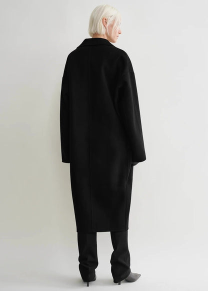 Tot Double Wool Cocoon Coat