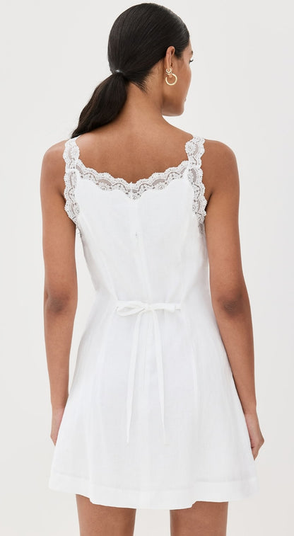 Back! Ref Kaya Linen Mini Dress