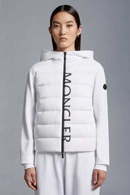 MC Padded Zip Up Hoodie Quilted Jacket