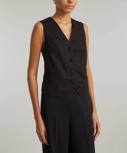 RX Norah Cotton-Linen Vest