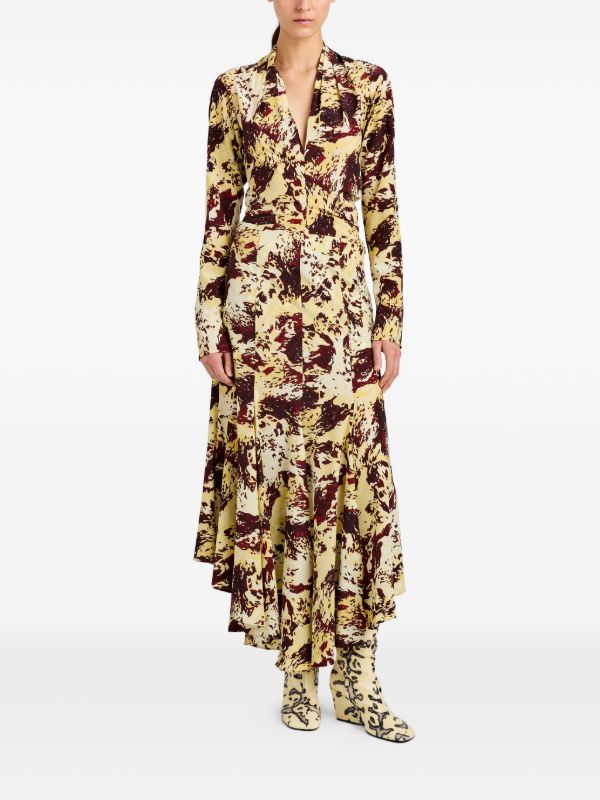 PS Adella Viscose Silk Top | Joelle Midi Skirt | Set