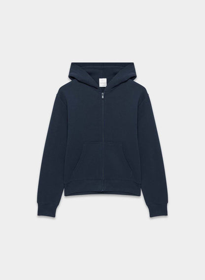 8 Colors! ARZ Cozy Sweatfleece Perfect Zip Cotton-blend Hoodie Jacket