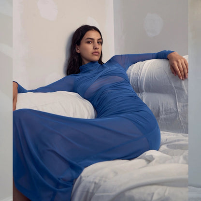 MS Madigral Mesh Midi Dress