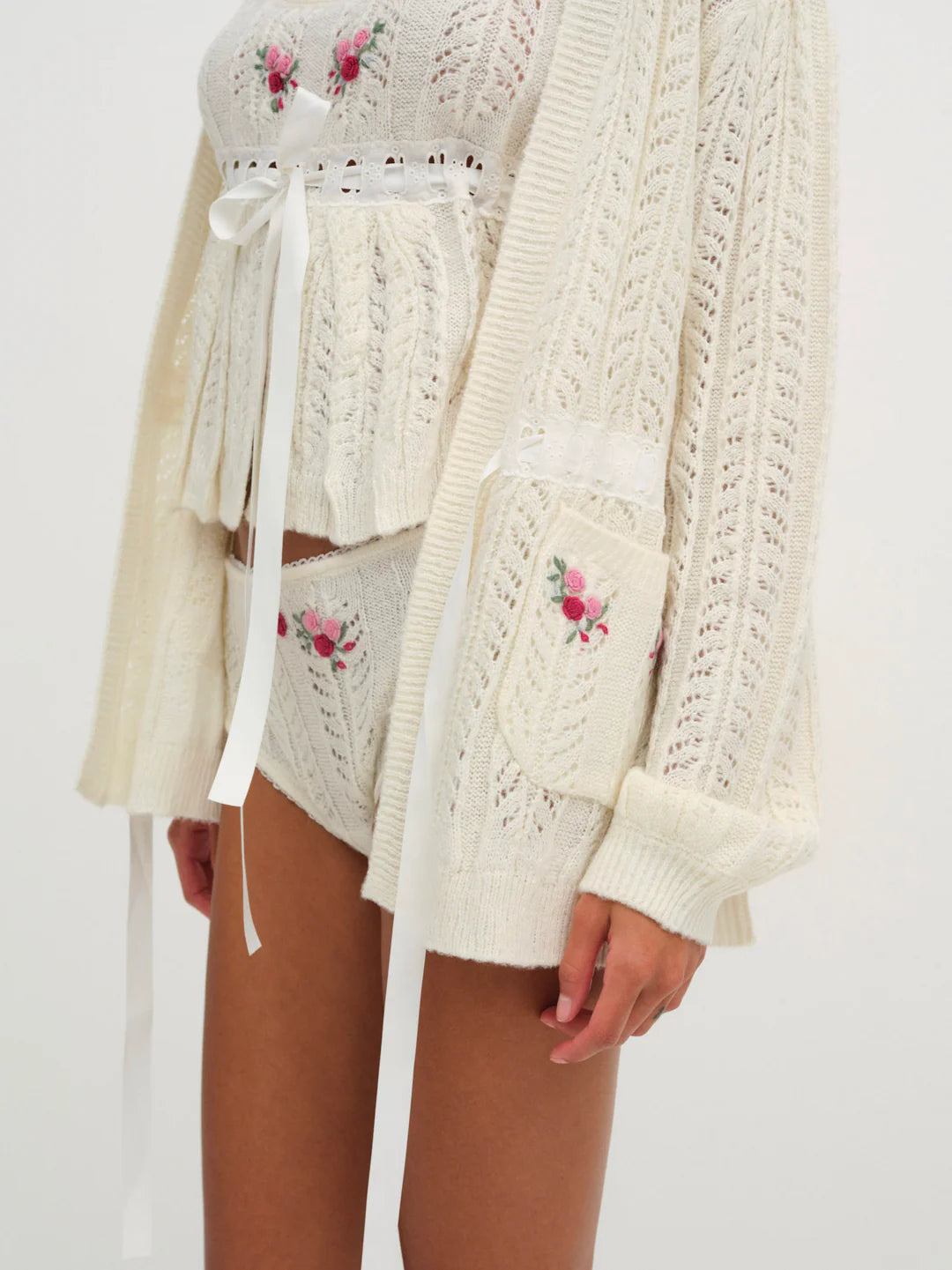 FLL Nathalie Knit Cardigan | Cami Top | Set