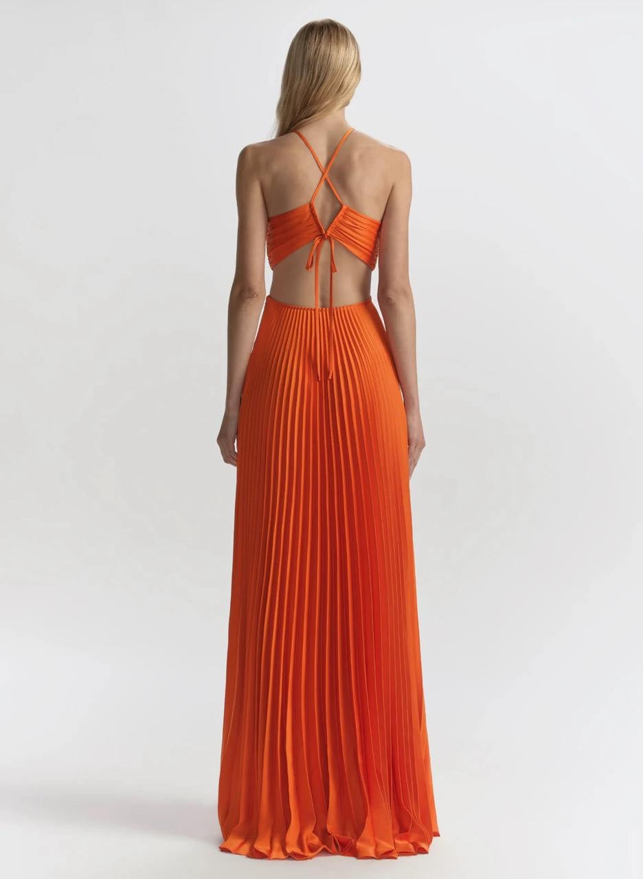 (PART 2/2) 8 Colors! ALC Moira Satin Pleated Maxi Dress