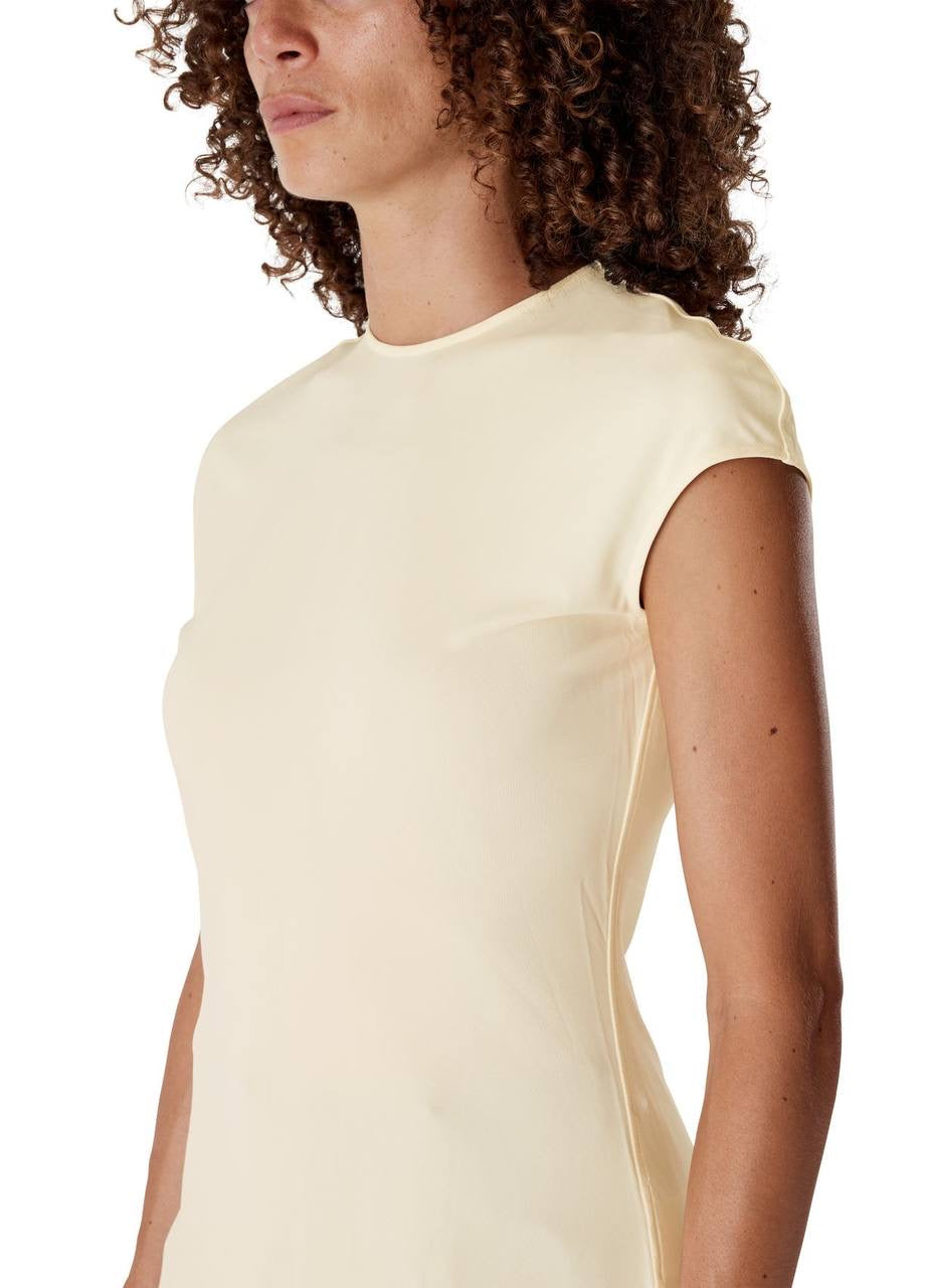 TOT Everyday Cap-Sleeve Viscose-blend Jersey Top